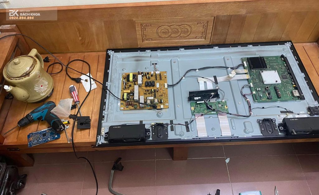 lỗi sọc hình, đồng bộ tcon lg