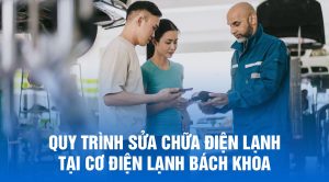 quy trình sửa chữa điện lạnh