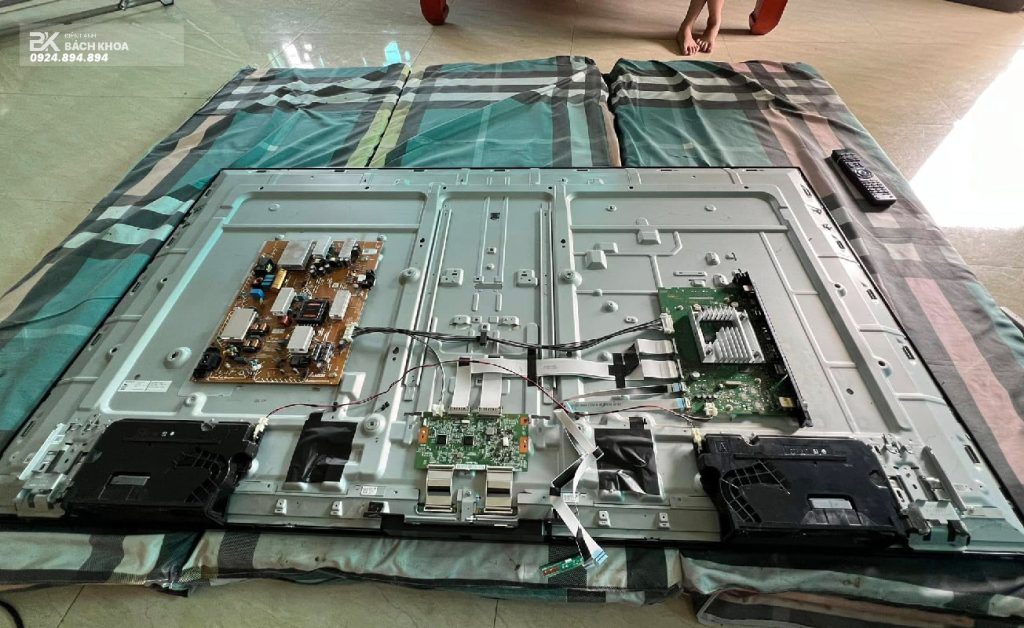 sửa tivi lg đứt chân cáp