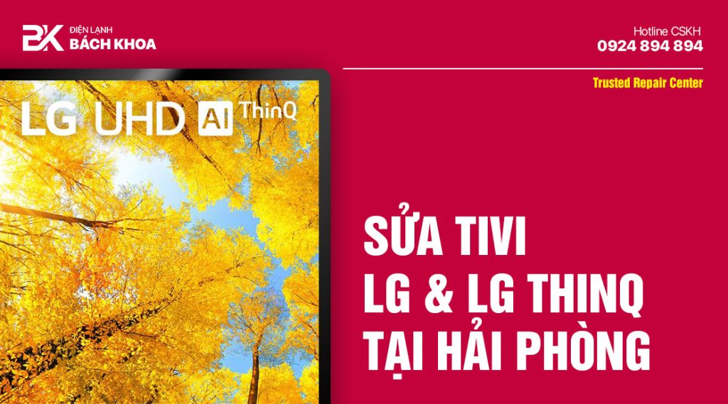 sửa tivi lg tại hải phòng