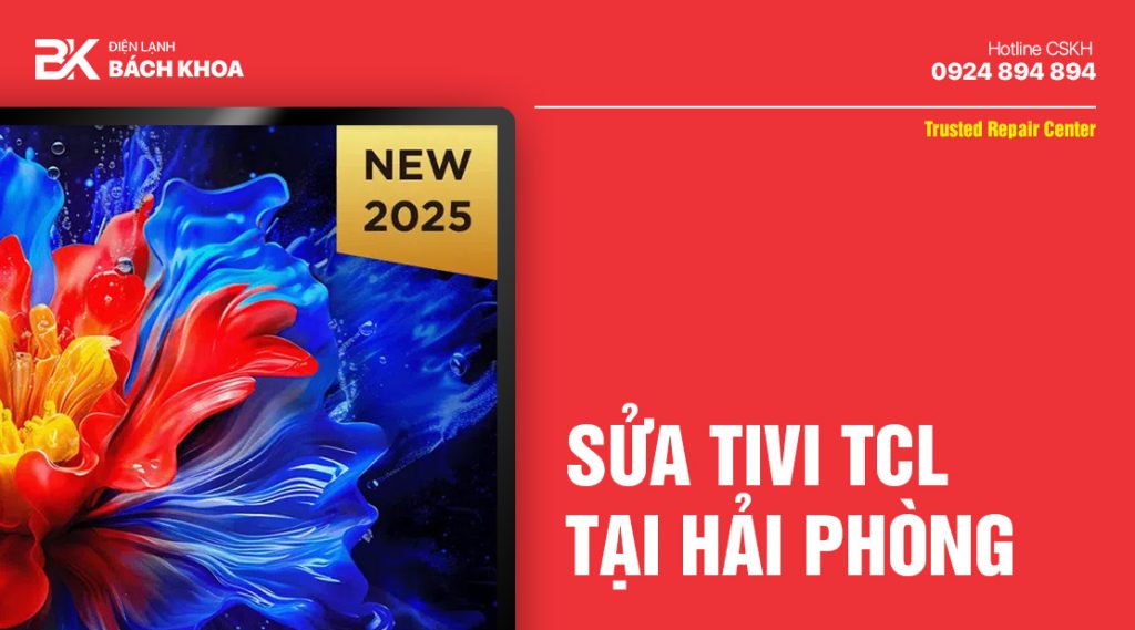 sửa tivi TCL tại hải phòng