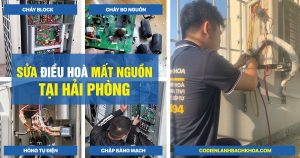 sửa điều hoà mất nguồn