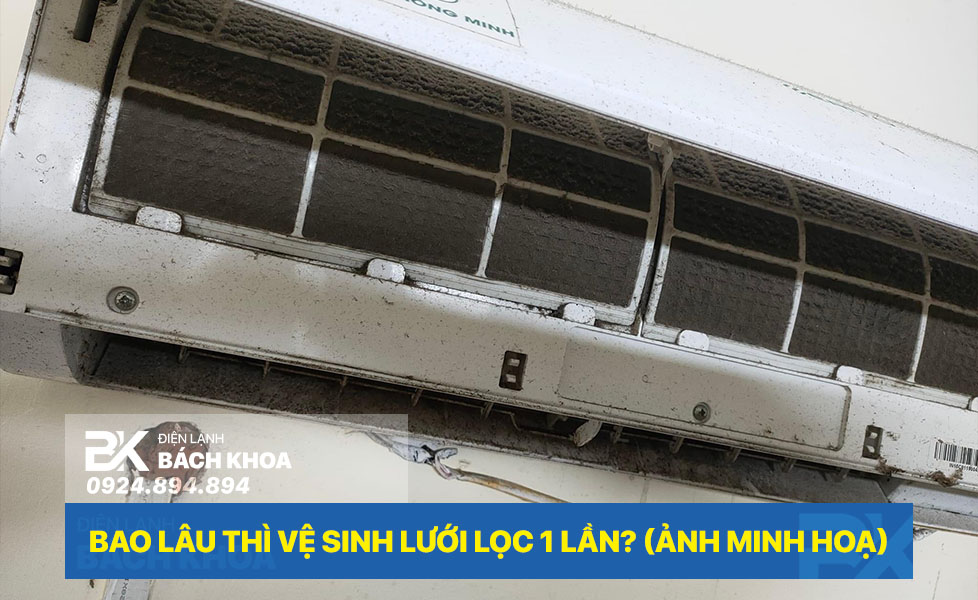 luoi loc bui truoc khi ve sinh