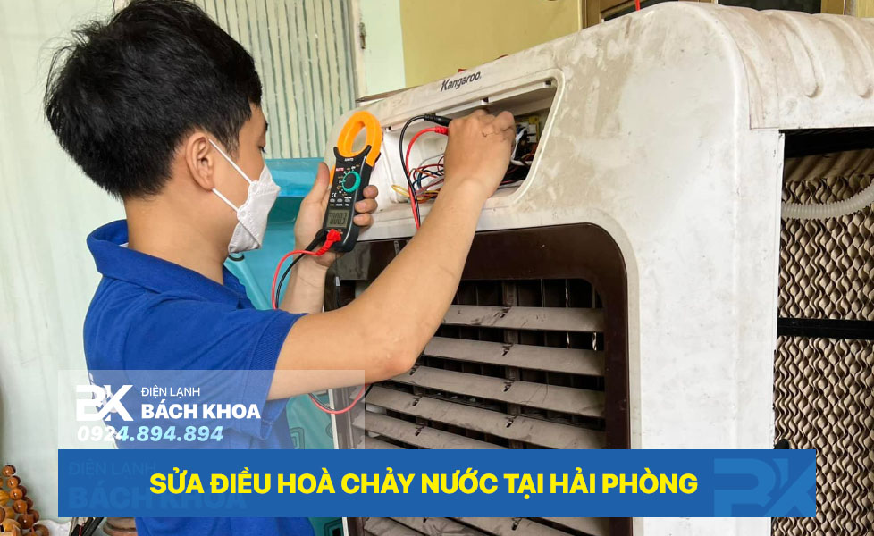 sửa điều hoà chảy nước hải phòng 05